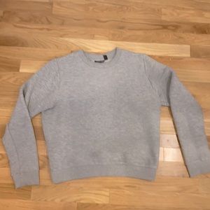 Gray TOPSHOP sweatshirt size 4